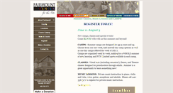 Desktop Screenshot of fairmountcenter.org